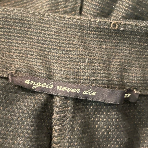 Angels Never Die Straight Leg Avant-garde Pants Size 27 - Picture 5 of 6